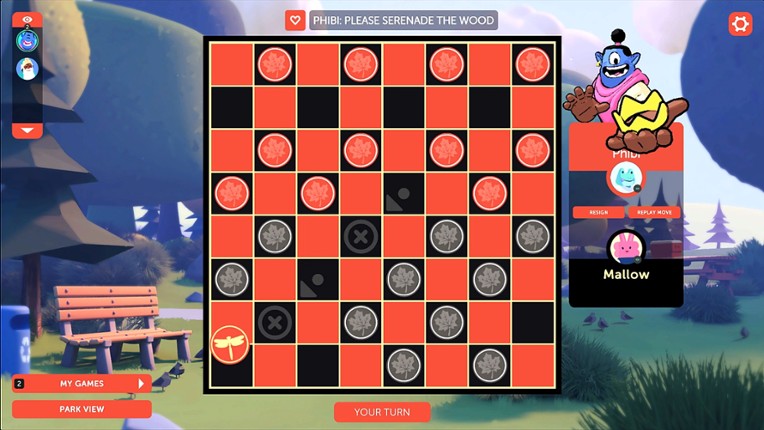 Checkers in the Park Image