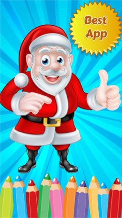 Christmast Coloring Book Drawing for Kid Games screenshot