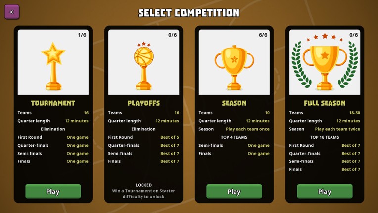 Clutchtime: Basketball Deckbuilder screenshot