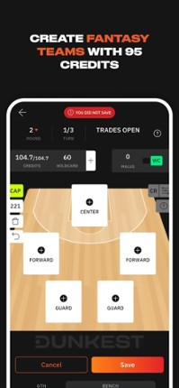 Dunkest - Fantasy Basketball Image