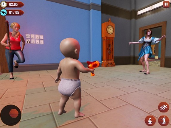 Evil Baby In Scary Granny Life screenshot