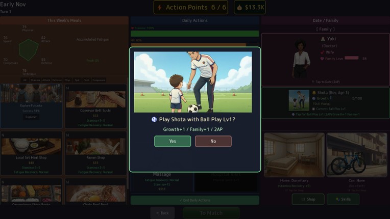 Football Rising:Zero to Hero screenshot