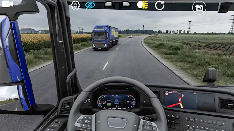 Transporter Truck Driver Games screenshot