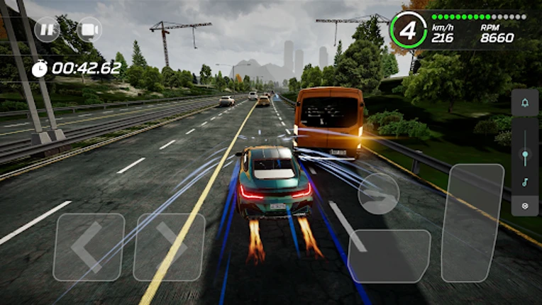 Highway Car Racing: Traffic Image
