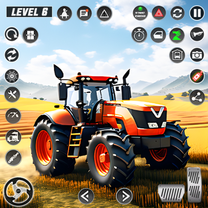 Real Tractor Driving Games 3D Image