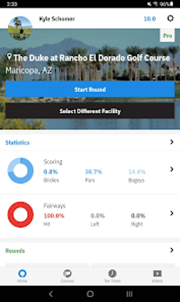 Golfshot Golf GPS RangeFinder screenshot