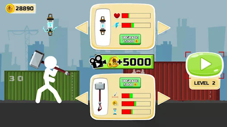 Stickman Fighter Epic Battle 2 screenshot