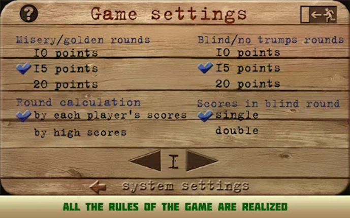 Card game Poker raspisnoy screenshot