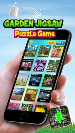 Garden Jigsaw Puzzle Game – Unscramble Beautiful Spring and Summer Landscape Pictures screenshot