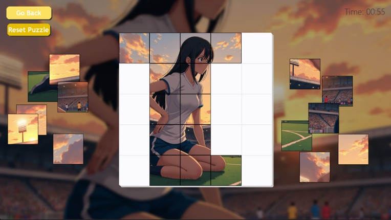 Giantess Girls! Job Jigsaw Jamboree screenshot