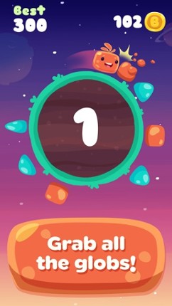 Glob Trotters - Endless Arcade Blobber screenshot