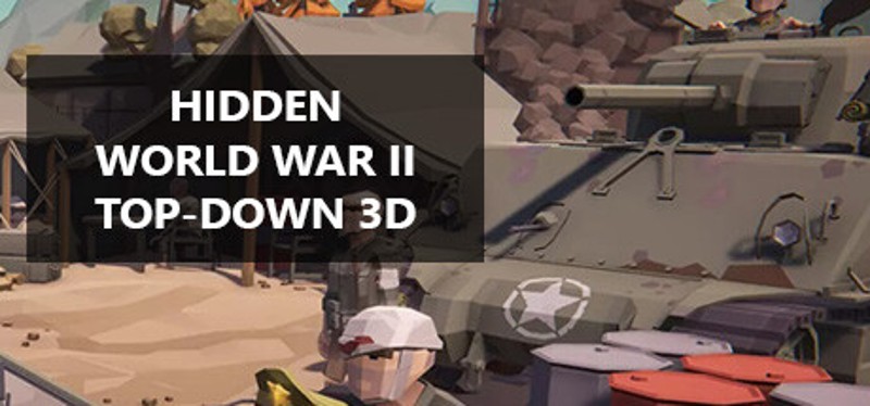 Hidden World War II Top-Down 3D Image