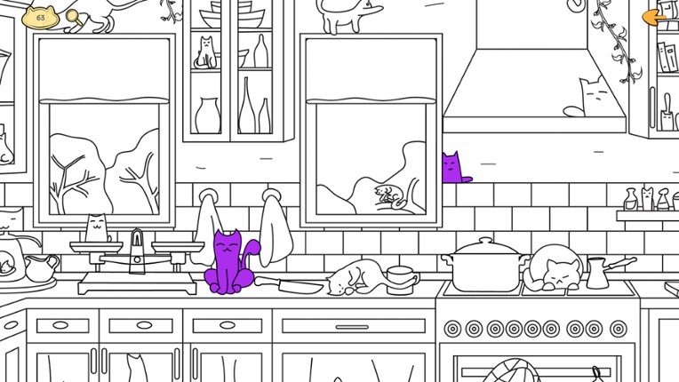 House Filled With Cats screenshot