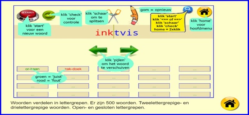 Lettergrepen1 screenshot