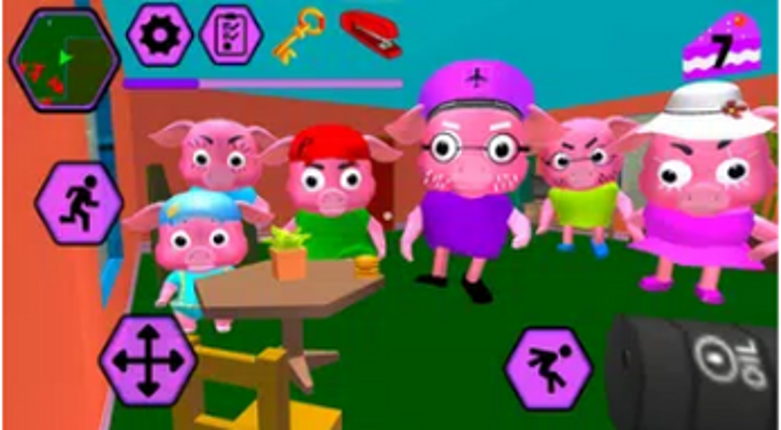 Piggy Neighbor. Obby Family Image