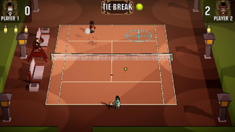 Tennis at Dawn Image