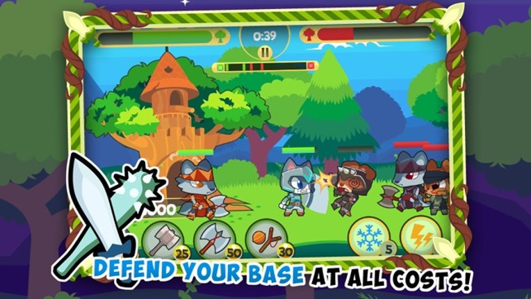 Tree Fortress 2 - Defense of the Kingdom Tower with Pet Warriors screenshot