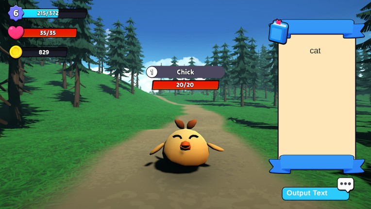 Wordcaster screenshot