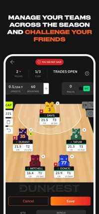Dunkest - Fantasy Basketball Image