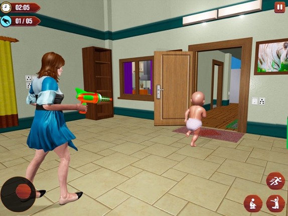 Evil Baby In Scary Granny Life screenshot