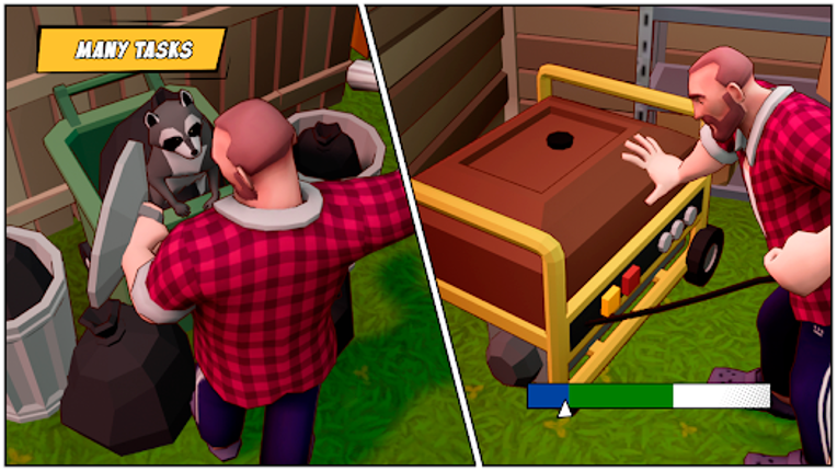 Angry Dad: Arcade Simulator screenshot