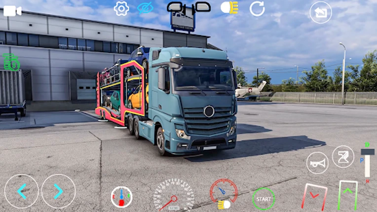 Transporter Truck Driver Games Image