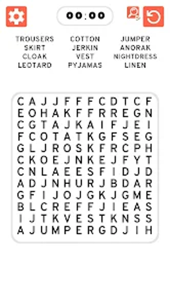 Word Search Games in english Image