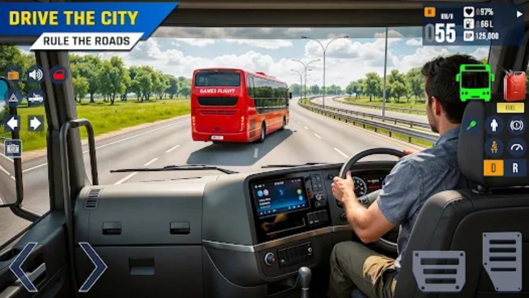 Classic Bus: Bus Driving Games Image