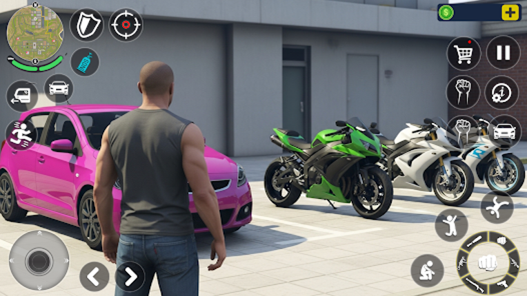 Gangster Car Driving Simulator Image