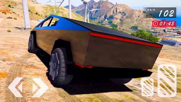 CyberTruck Simulator : Offroad screenshot