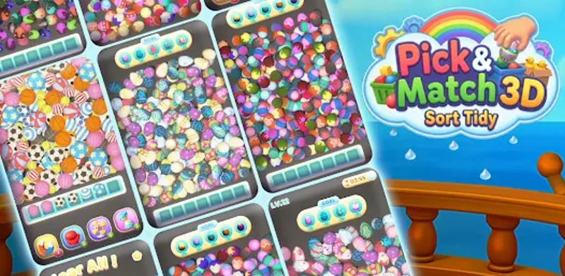 Pick & Match 3D: Sort Tidy Image