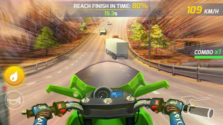 Moto Highway Rider screenshot