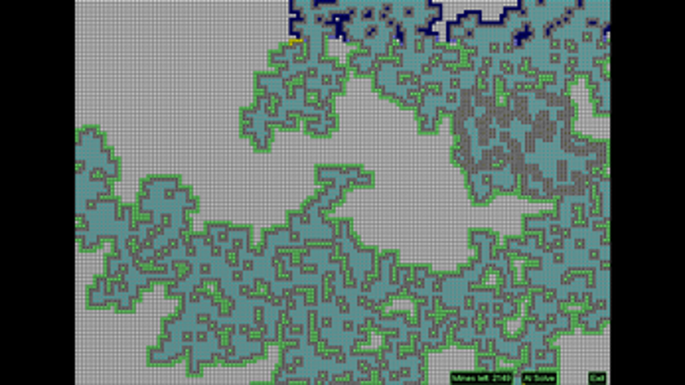 Minesweeper AI screenshot