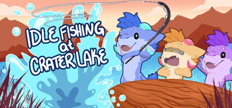 Idle Fishing at Crater Lake Image