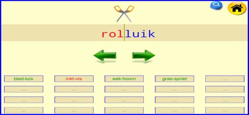 Lettergrepen1 screenshot