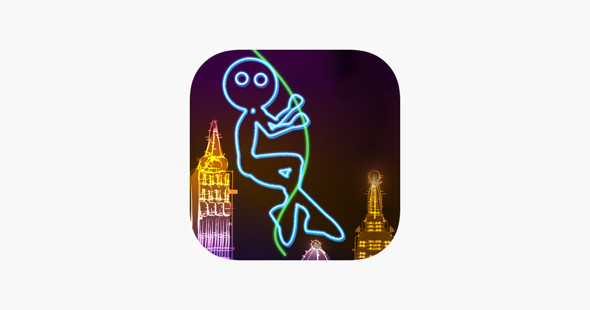 Games like Neon City Swing-ing: Super-fly Glow-ing Rag-Doll with a Rope