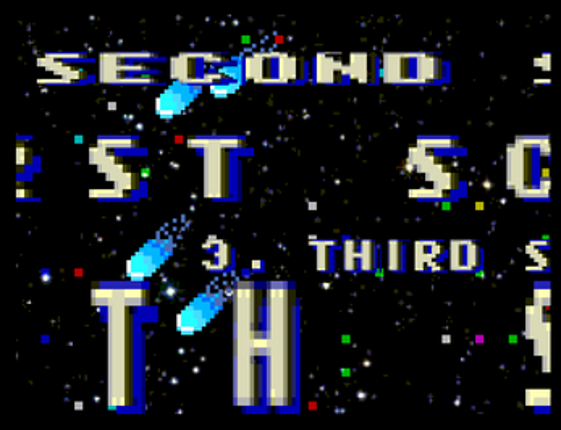 NextBASIC Text Scroller - ZX Spectrum Next screenshot