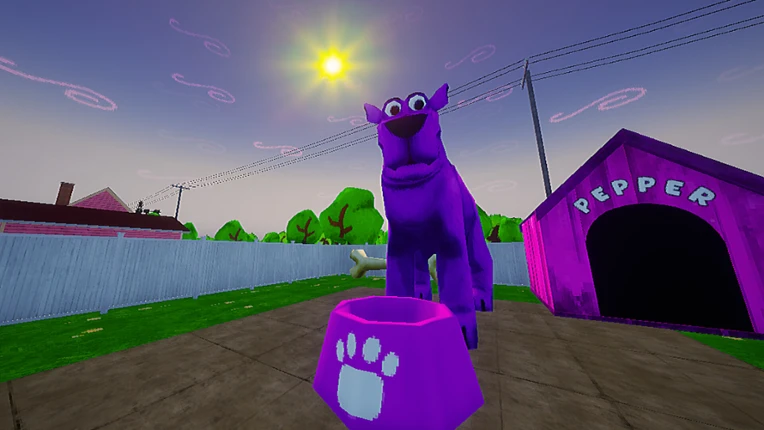 Pepper the Giant Purple Dog screenshot