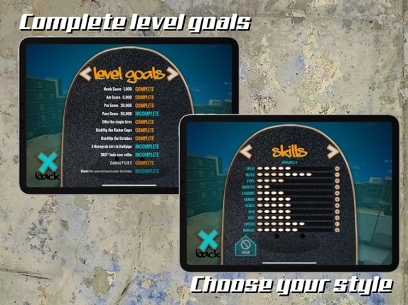 PureSkate 1+2 screenshot