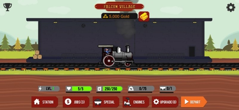 Rails And Metal HD screenshot