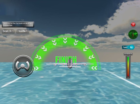 Real Plane Landing Simulator Image