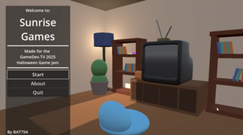 Sunrise Games - GDTV Halloween 2025 Entry screenshot