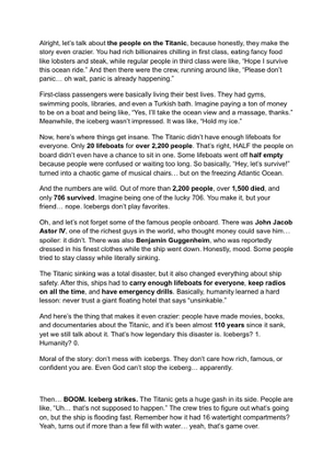 The Titanic - 6 Pages Image