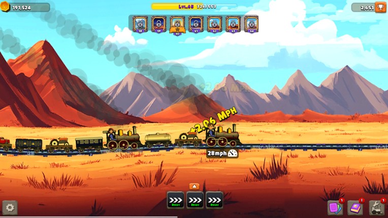 TrainClicker Idle Evolution screenshot