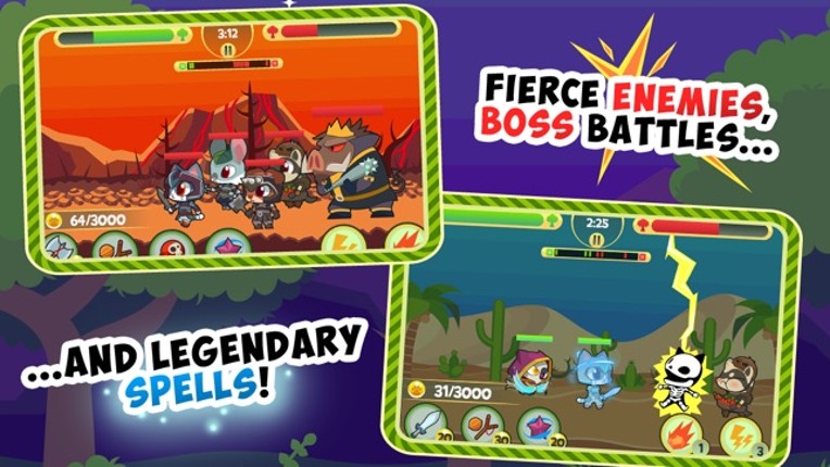 Tree Fortress 2 - Defense of the Kingdom Tower with Pet Warriors screenshot