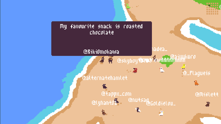Twitter Island screenshot