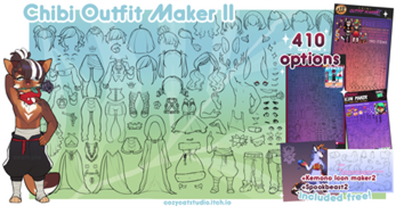Chibi Outfit Maker 2 screenshot