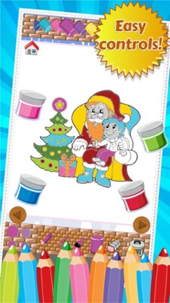Christmast Coloring Book Drawing for Kid Games screenshot