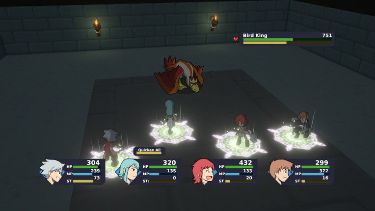 Crystal Story: The Hero and the Evil Witch screenshot