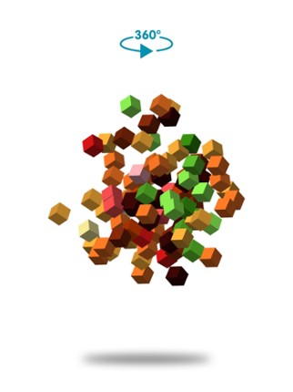 Cube Crowd - 3D brain puzzle - screenshot